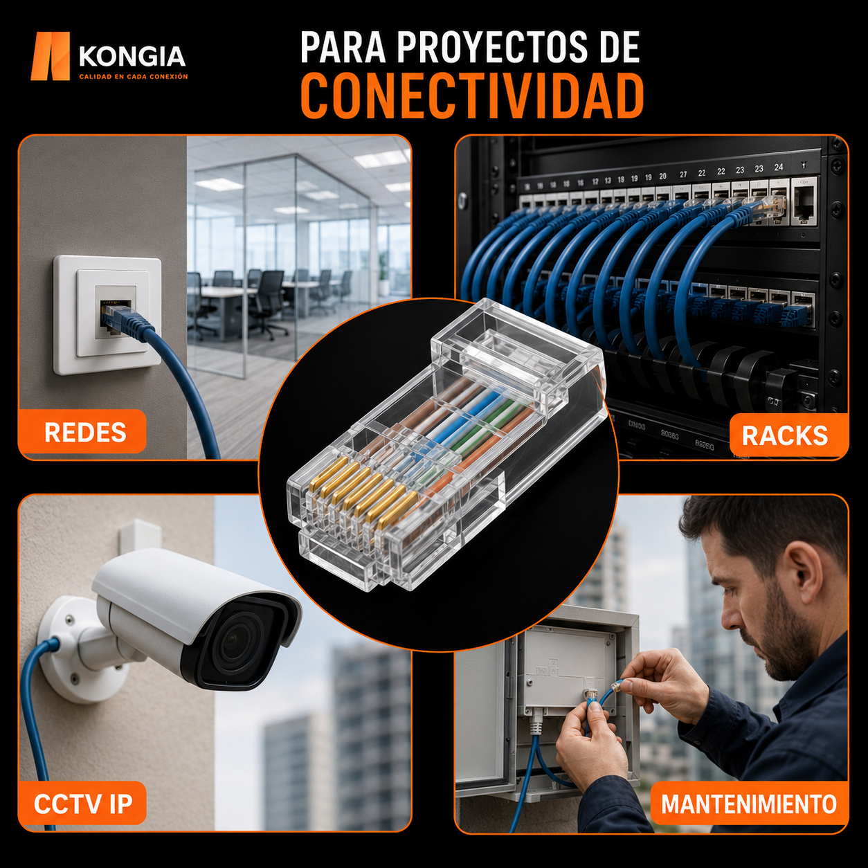 Proyectos de conectividad KONGIA