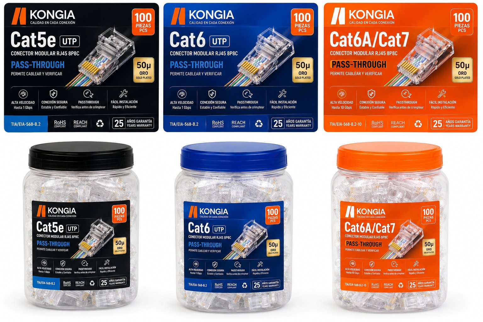 Selección de productos profesionales KONGIA 02