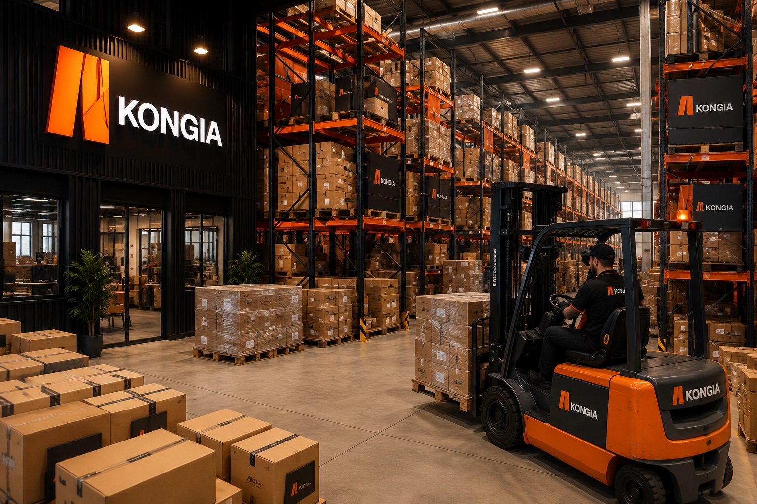 KONGIA warehouse and logistics capability