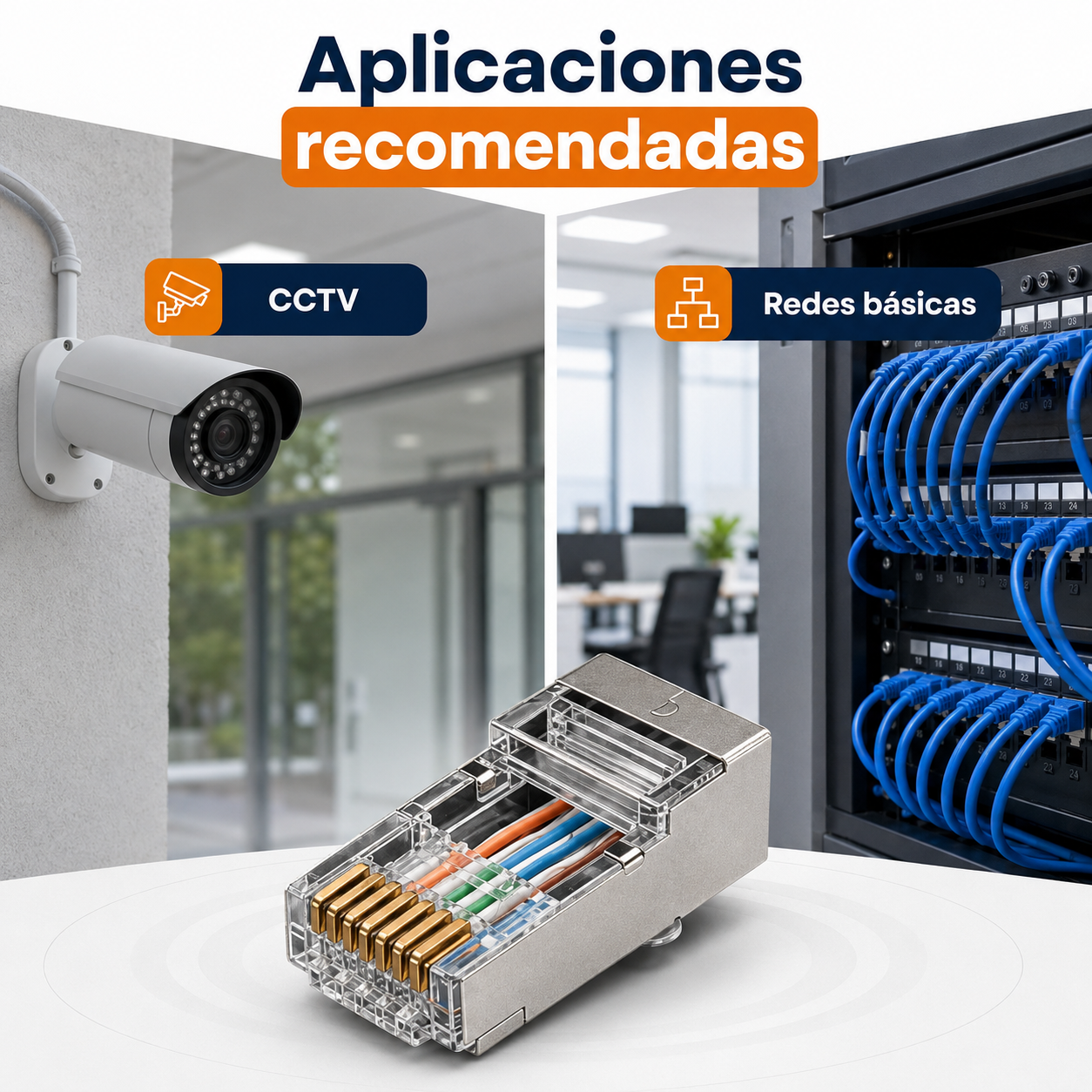 KNC-RJ45-5E-S-ST30-100