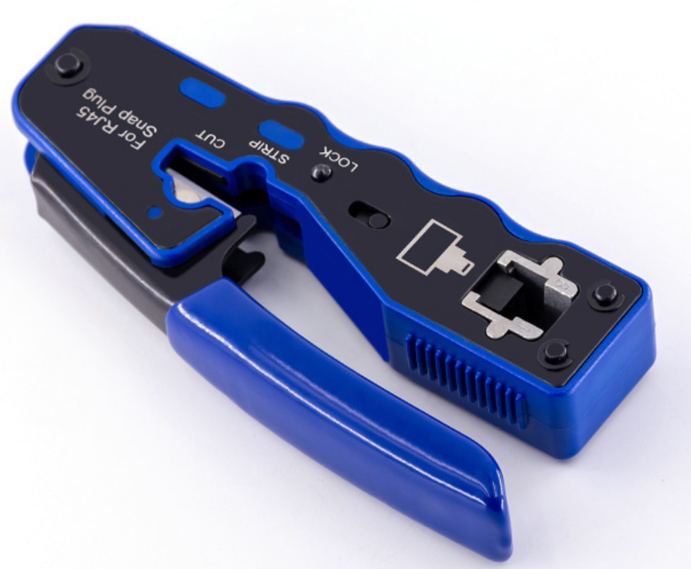 Pinza ponchadora para conectores RJ45 Pass-Through