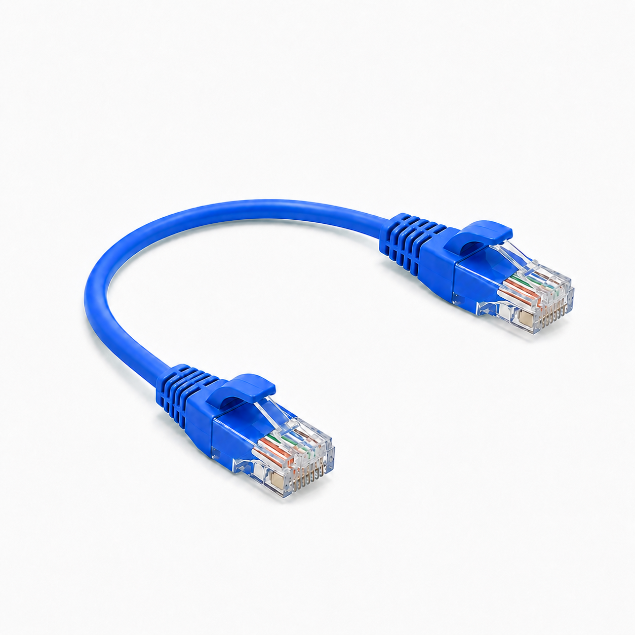 Cable de Parcheo (Patch Cord) Slim RJ45 CAT6 UTP 10 cm