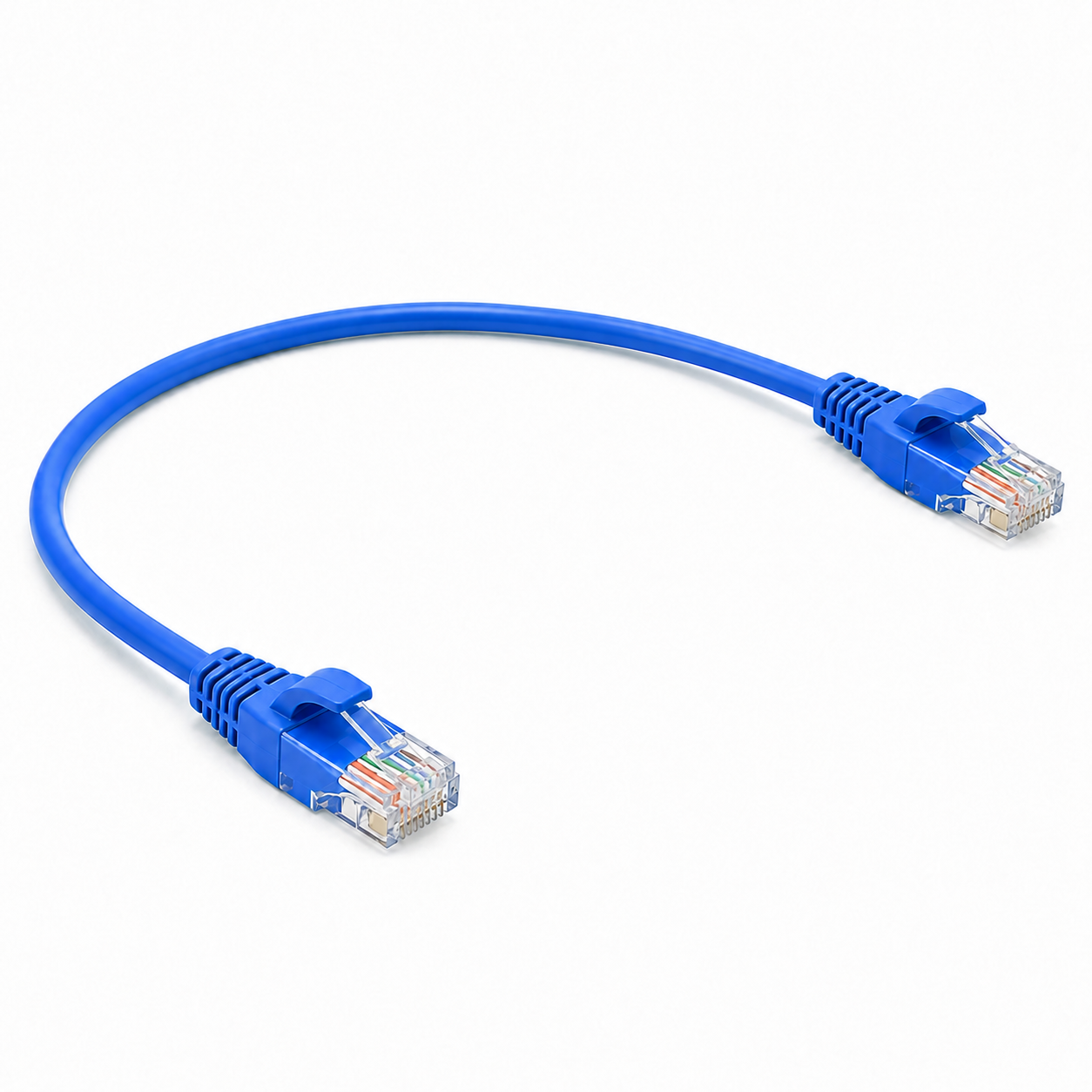 Cable de Parcheo (Patch Cord) Slim RJ45 CAT6 UTP 30 cm
