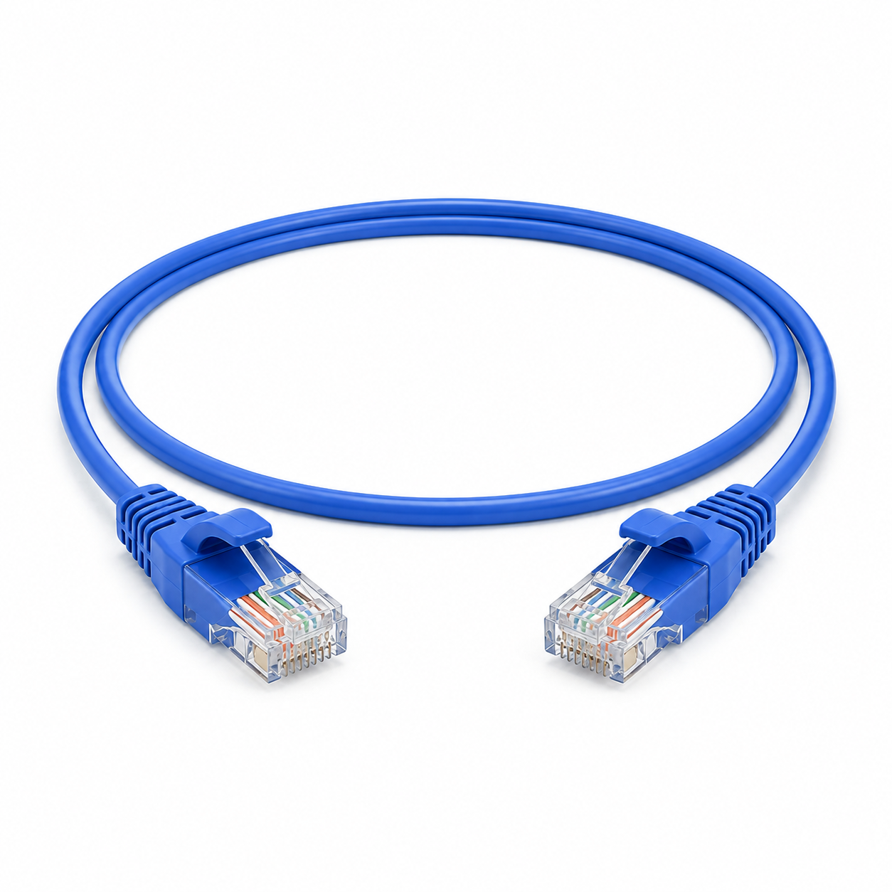 Cable de Parcheo (Patch Cord) Slim RJ45 CAT6 UTP 50 cm