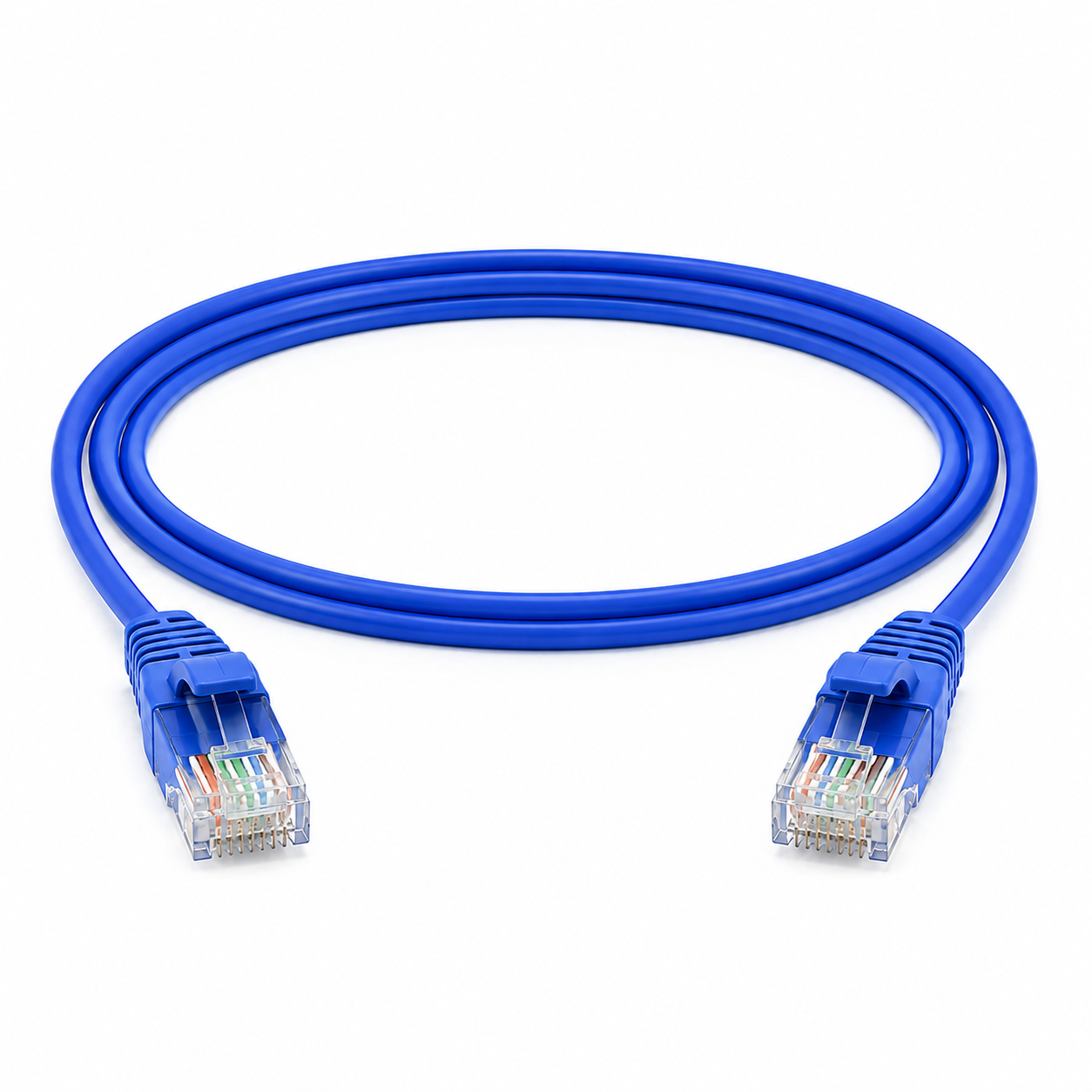 Cable de Parcheo (Patch Cord) Slim RJ45 CAT6 UTP 2 Metros