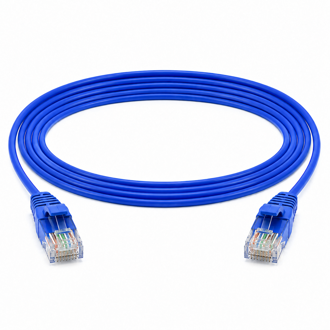 Cable de Parcheo (Patch Cord) Slim RJ45 CAT6A 10GbE UTP 10 cm